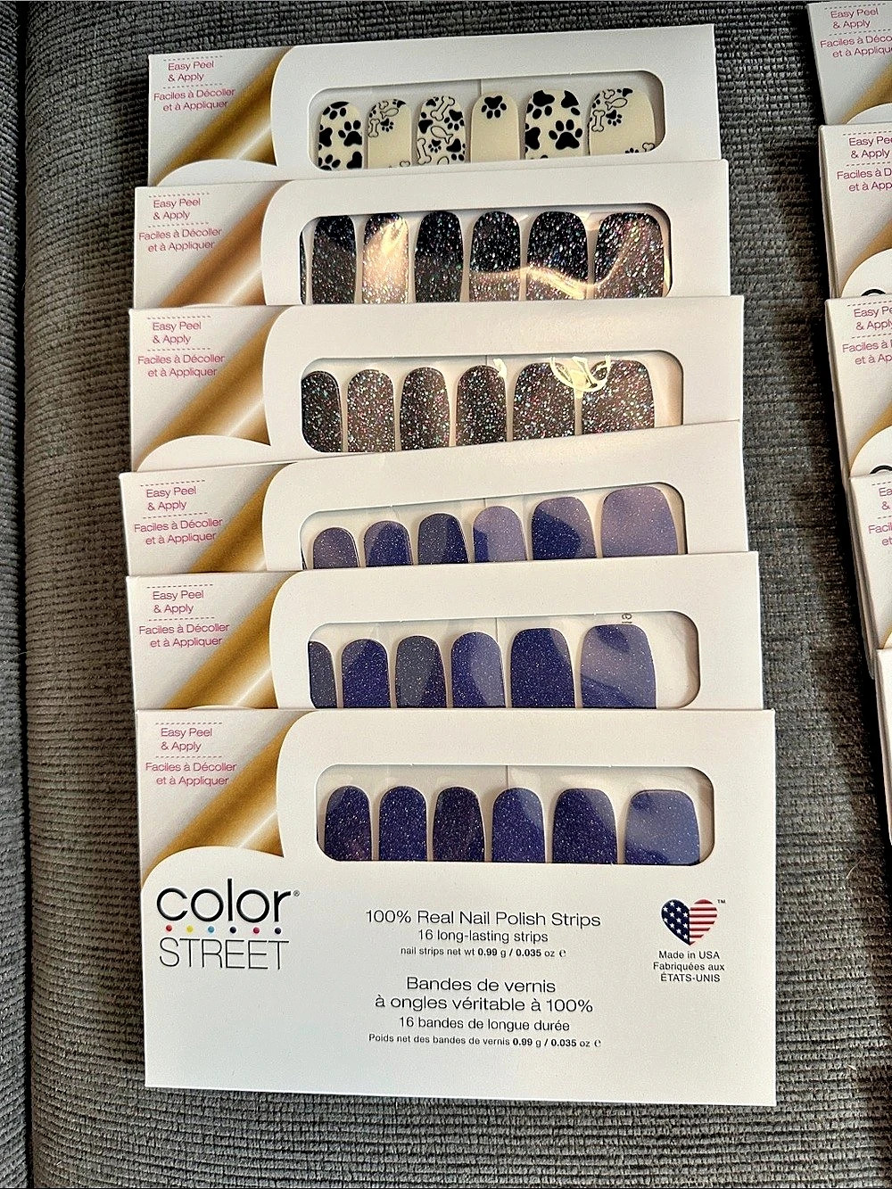Color Street Assorted Nail Polish Strips Lot Multicolor-37 packs - Picture 2 of 13